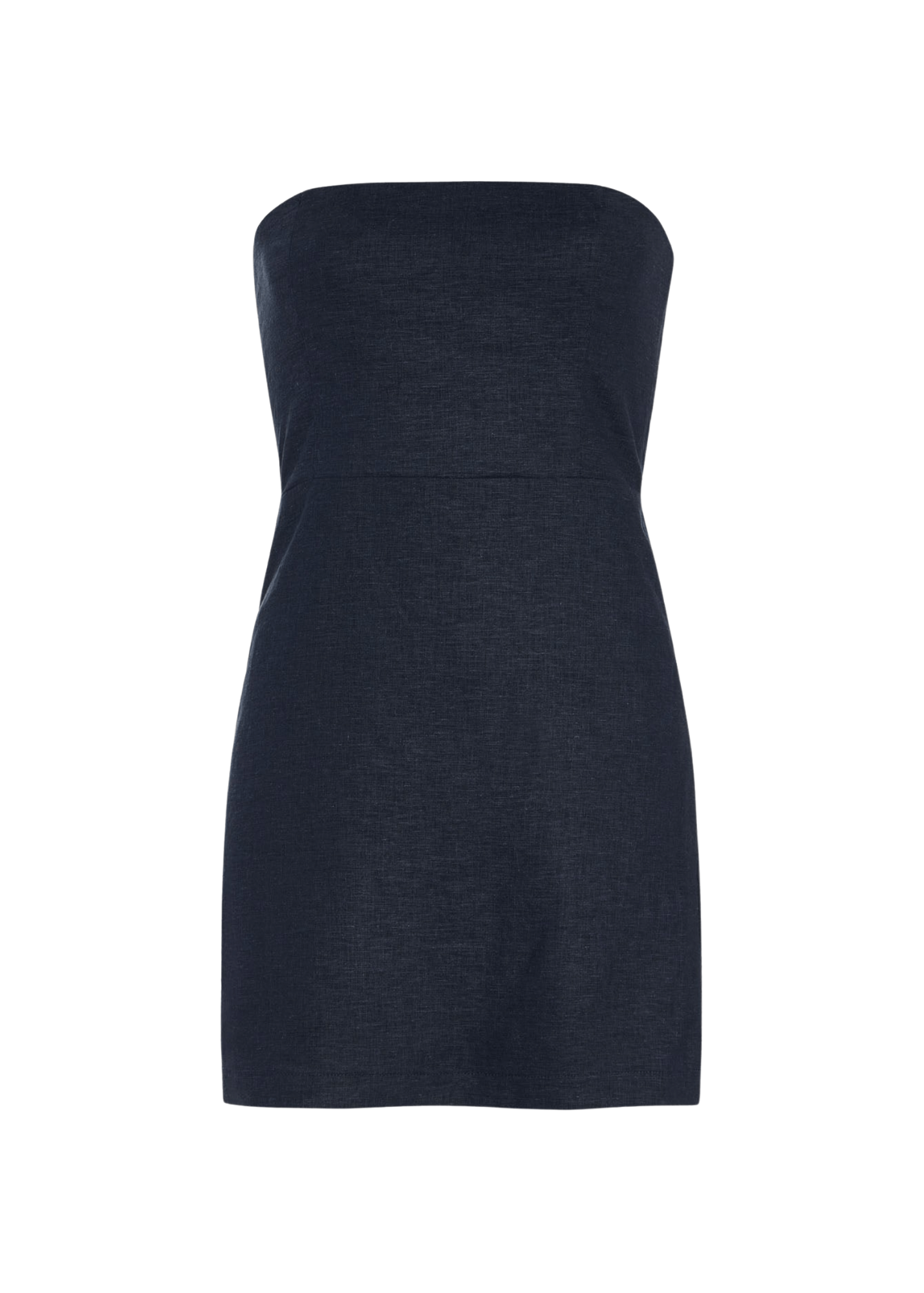 prada strapless mini dress Prada Re-nylon Strapless Mini Dress in Black