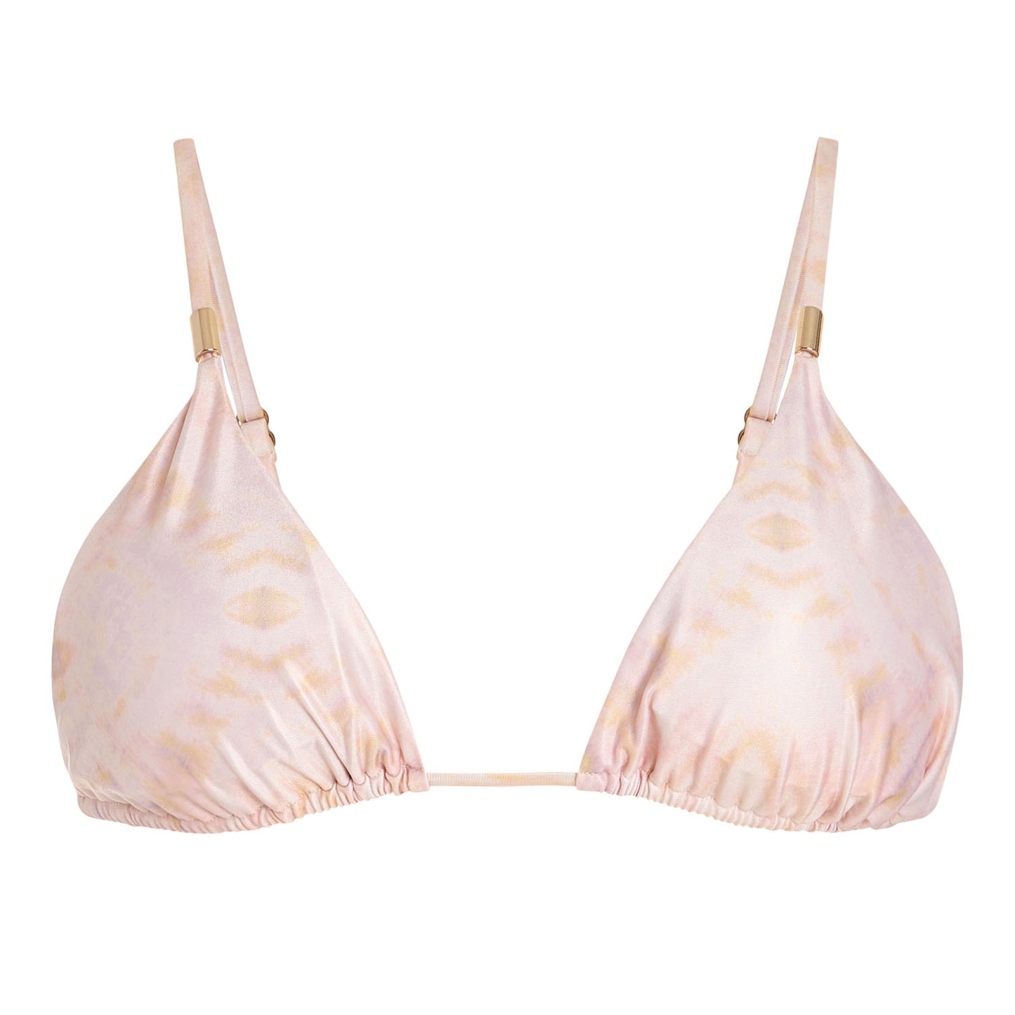 The Vivienne Estelle Bikini Top — a chic, sustainable swim essential. Adjustable straps and moderate coverage top perfect for a refined beach look.